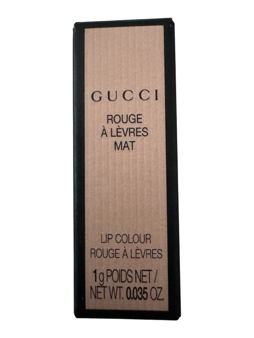 GUCCI ROUGE GOLDIE RED 25* À LÈVRES MAT LIP COLOUR ROUGE À LÈVRES - Picture 9 of 12